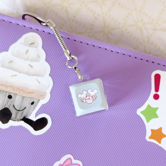 Cute Keycap Keychains