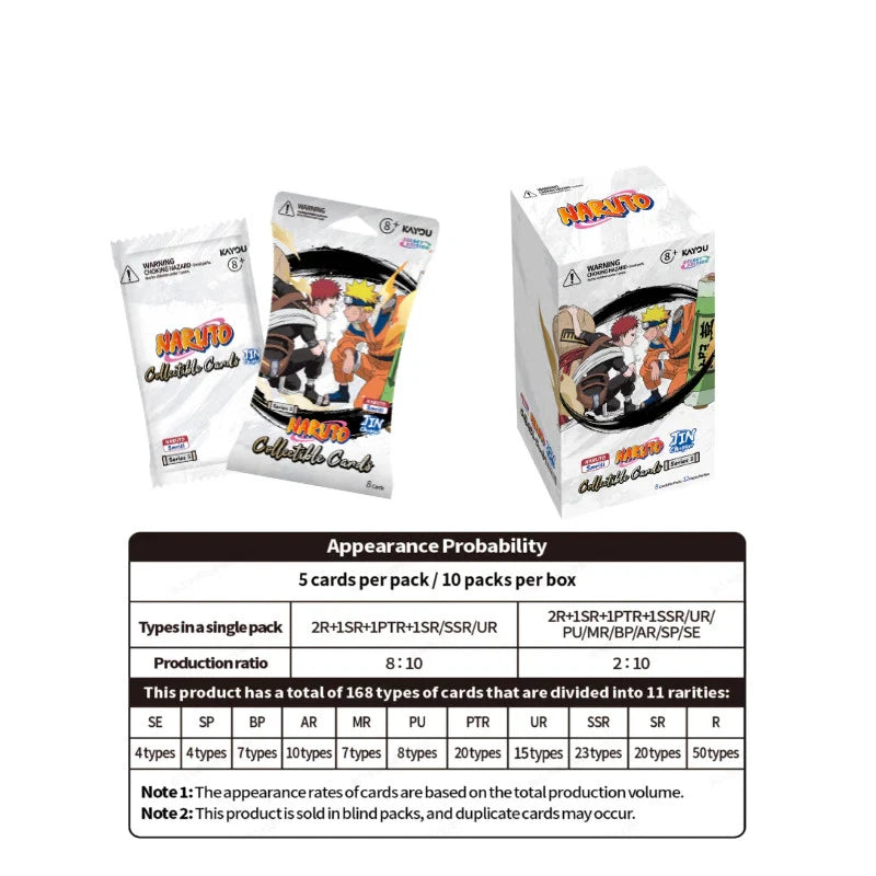 KAYOU Naruto Smriti Collectible Card Series 2