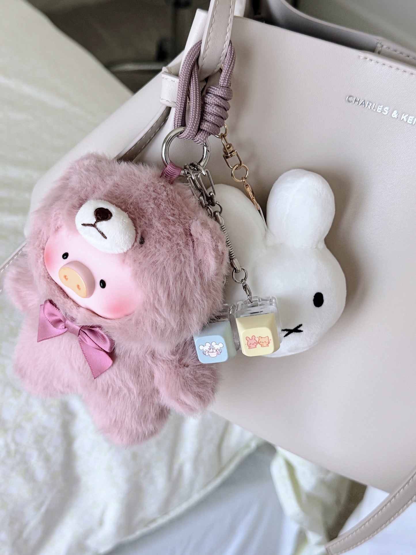 Cute Keycap Keychains