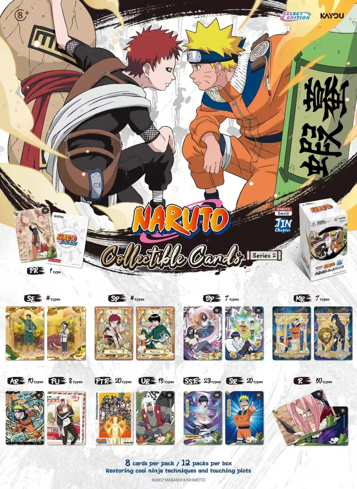 KAYOU Naruto Smriti Collectible Card Series 2