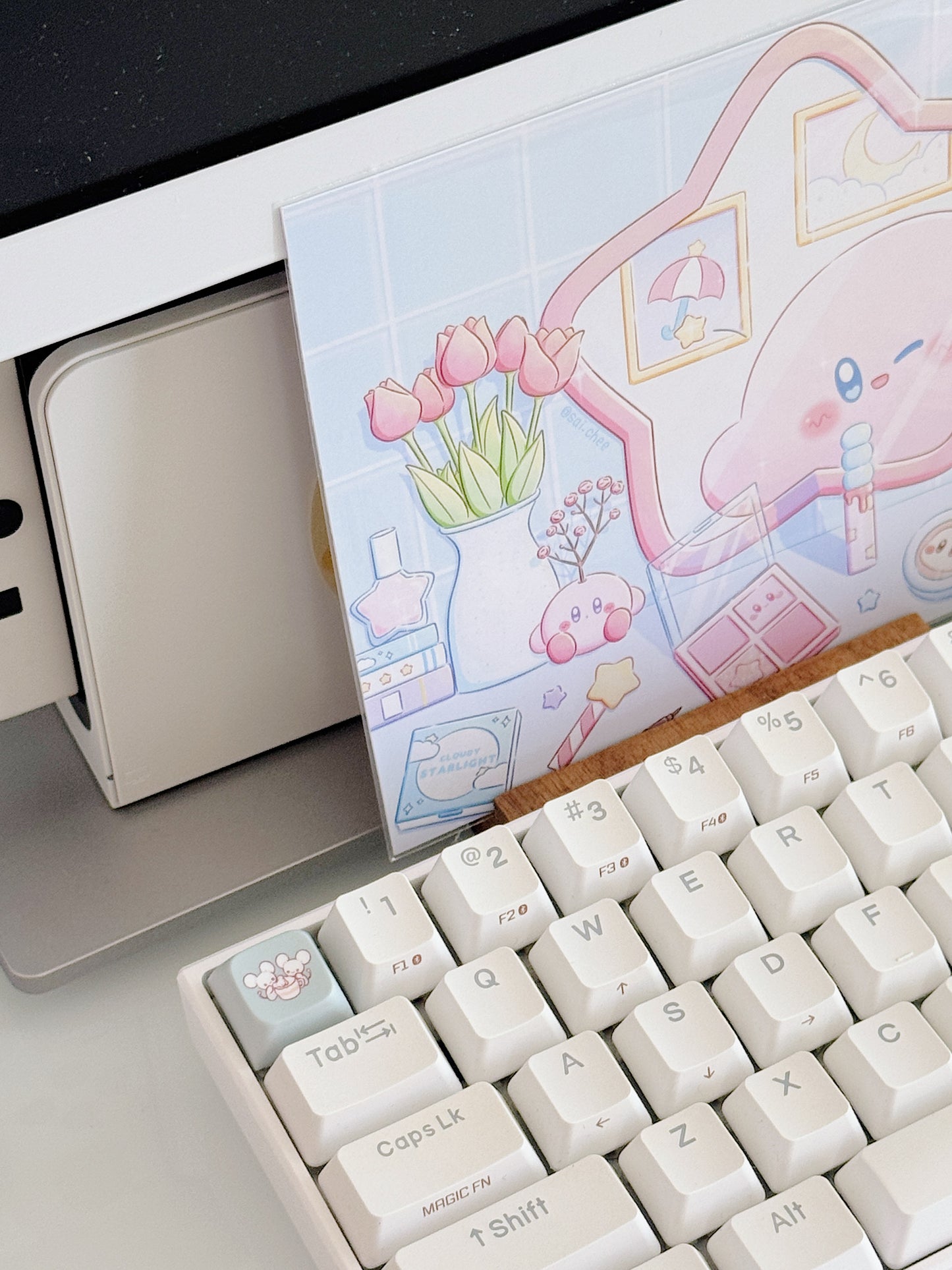 Cute Keycap Keychains