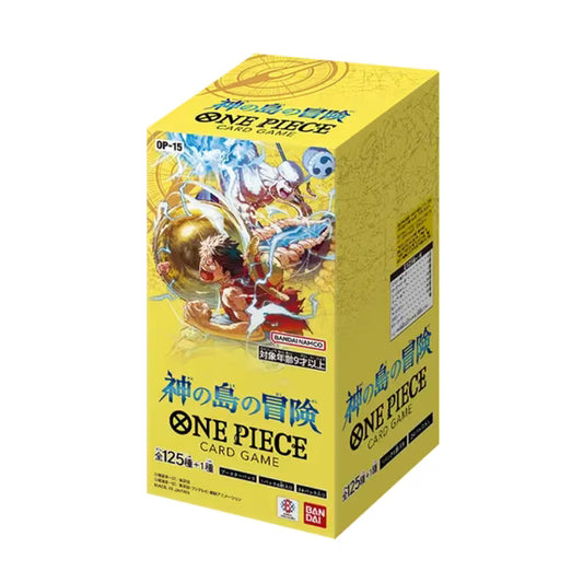 One Piece Trading Card Game OP-15 Booster Box Island of Gods Japanese