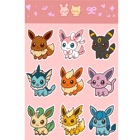Sticker Sheet Vol 1
